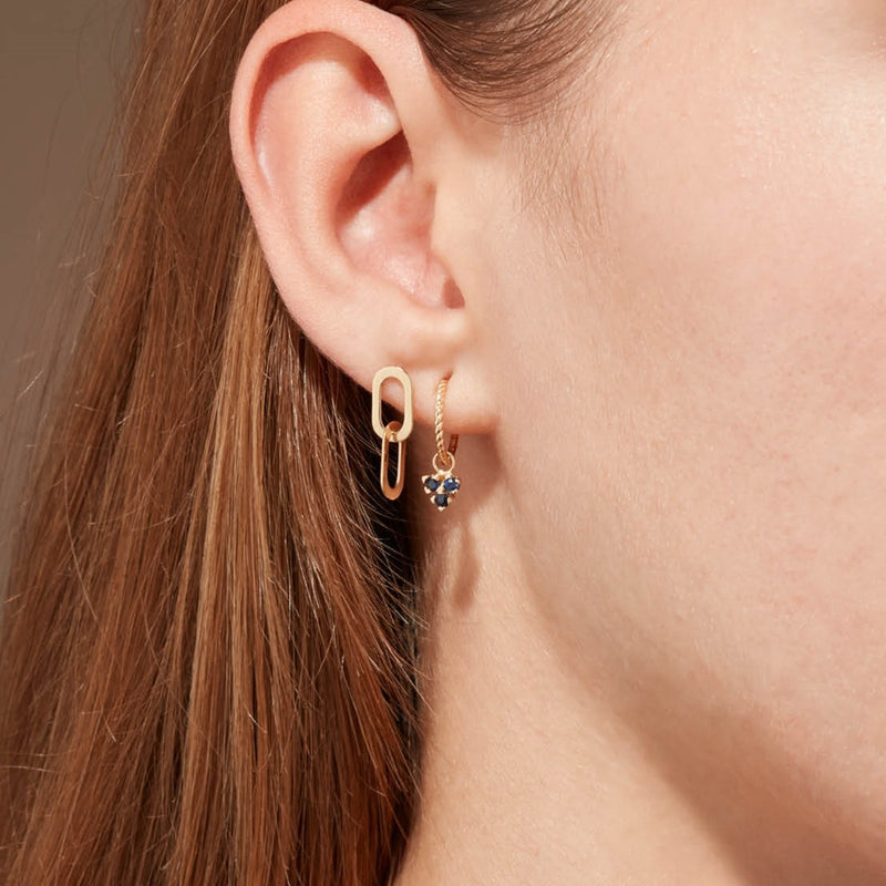 Jackie Gold Cannaregio 14 Karat Gold Drop earrings JKE24.462-zoom-