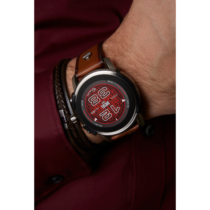 Fossil Vintage herren Armband Braun JF02934040-zoom-