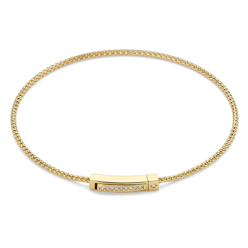 Isabel Bernard Le Marais Liaison 14 Karat Goldarmband mit Zirkoniasteinen IB320154-zoom-