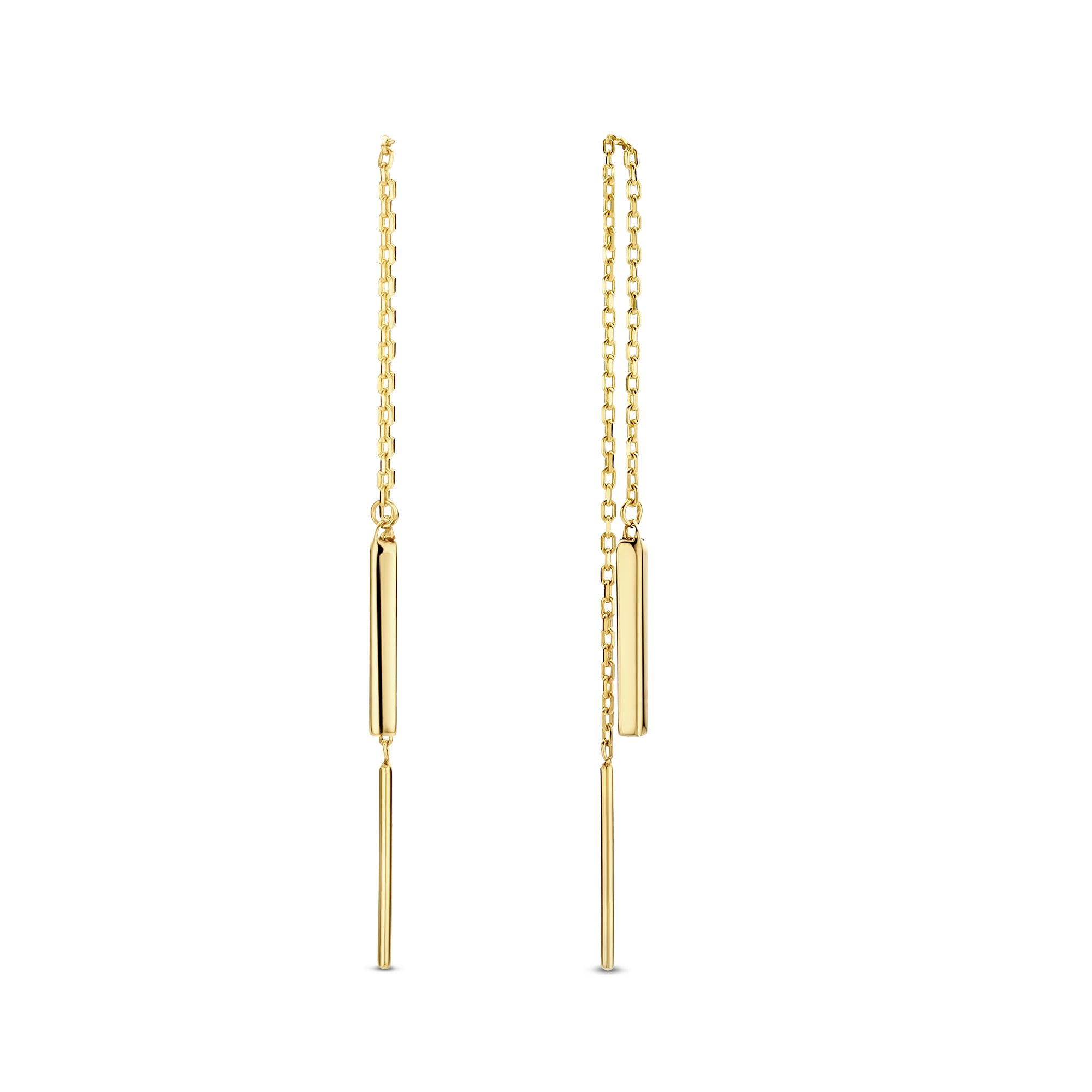 Isabel Bernard Le Marais Rosalie 14 Carat Golden Drop earrings IB360214
