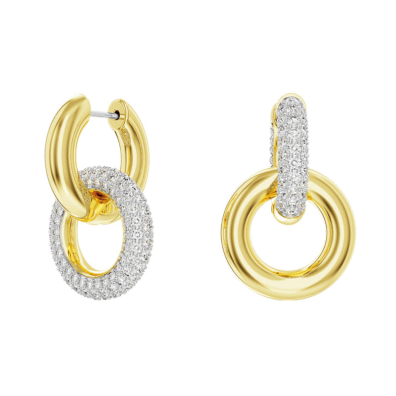 Swarovski Dextera Goldfarbene Ohrringe 5668818-zoom-