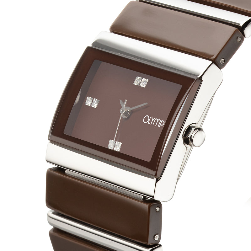 Olympic Brown Women's Watch 2002-OL70DSS003-zoom-