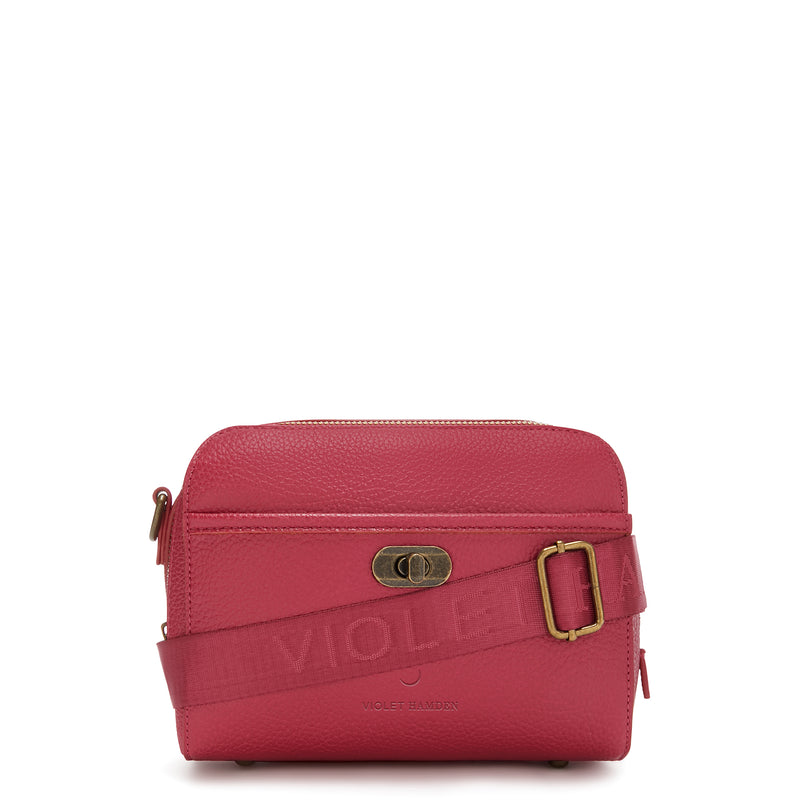 Violet Hamden Essential Bag Fuchsienfarbene Umhängetasche VH22042-zoom-
