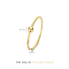 Isabel Bernard Belleville Odette 14 Karaat Gouden Ring IB330027-50