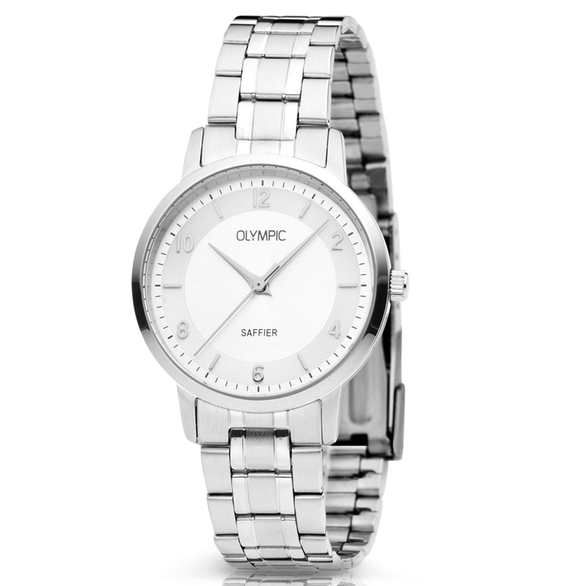 Olympic Emma Zilverkleurig Dames Horloge 2002-OL26DSS138