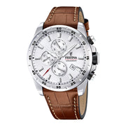 Festina Timeless Chrono herren Uhr Braun F20692/1
