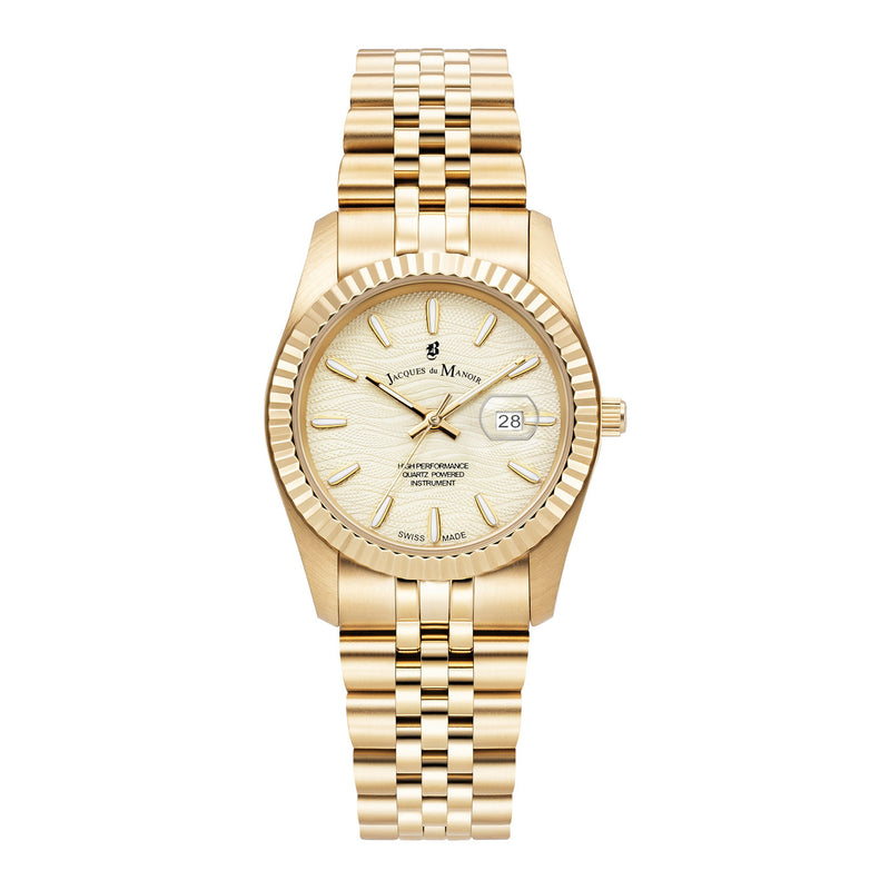 Jacques du Manoir Inspiration Prestige damen Uhr Gold JWL01804-zoom-