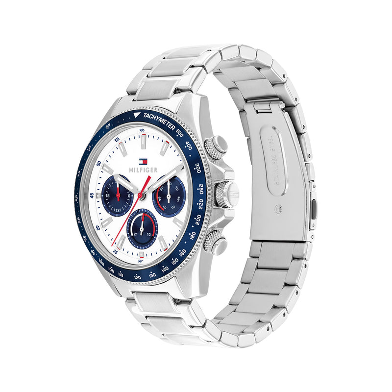 Tommy Hilfiger Clark Wit Heren Horloge 2002-TH1792238-zoom-