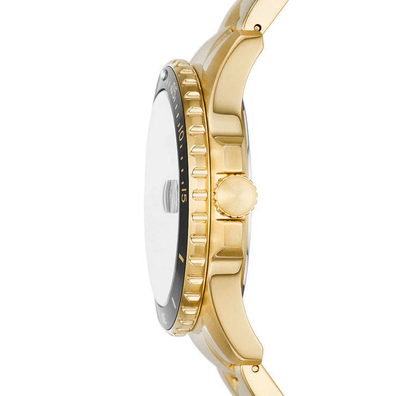 Fossil Blue herren Uhr Gold FS6035-zoom-