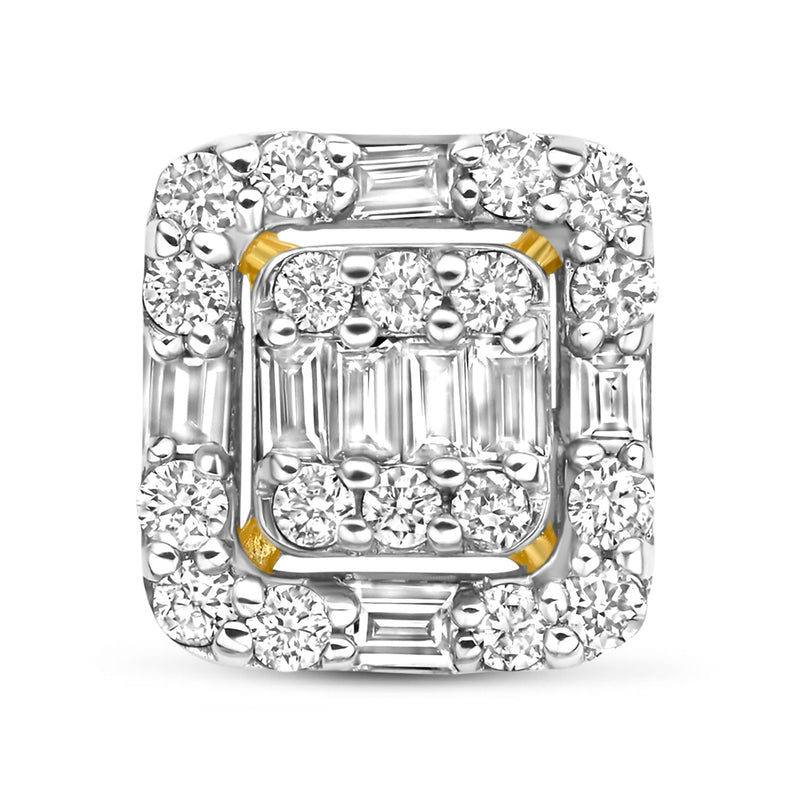 Isabel Bernard De la Paix Elena 14 Karat Goldohrrstecker mit Diamant 0.25 ct IBD360032-zoom-