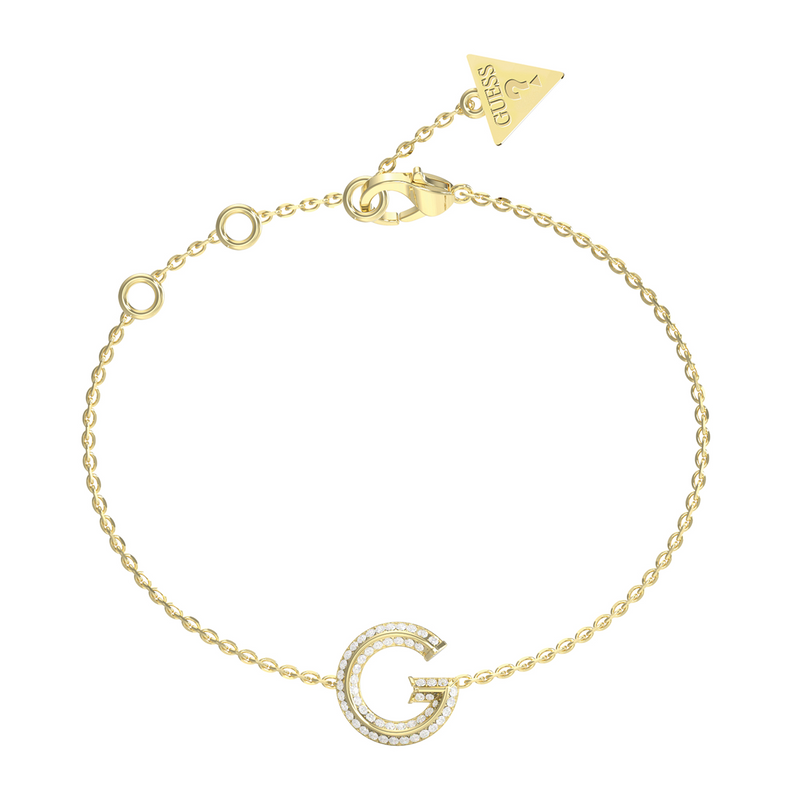 Guess G Crystal Gold Bracelet JUBB05442JWYGS-zoom-
