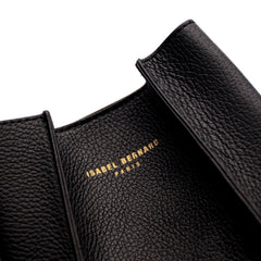 Isabel Bernard Femme Forte Minette Black Calfskin Handbag IB21114-001