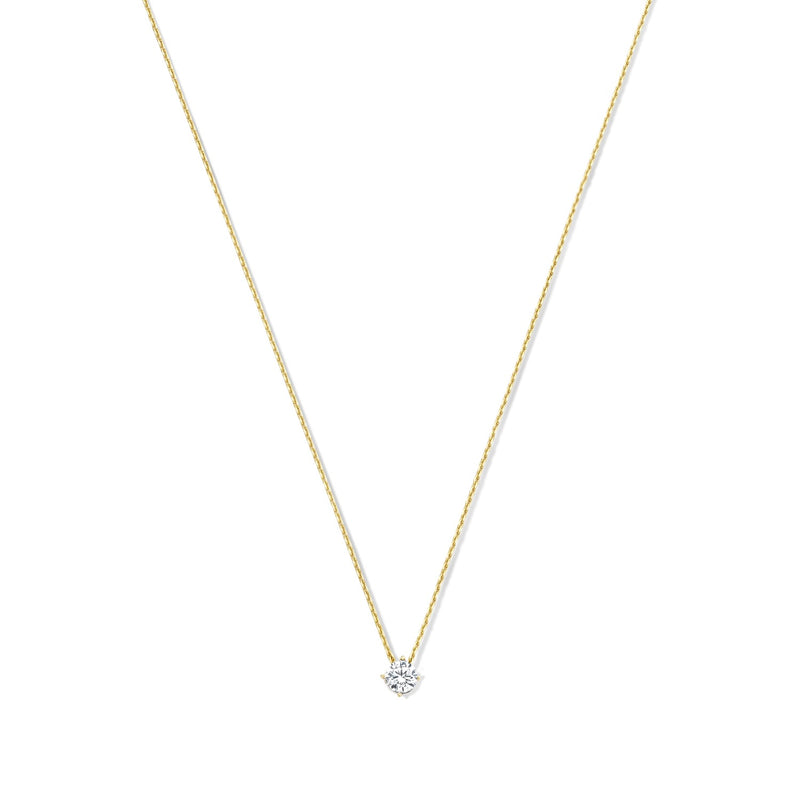 Beloro Jewels Regalo d'Amore 9 Karat Gold Halskette und Armband Geschenkset mit Zirkonia-Steinen BO90048-zoom-