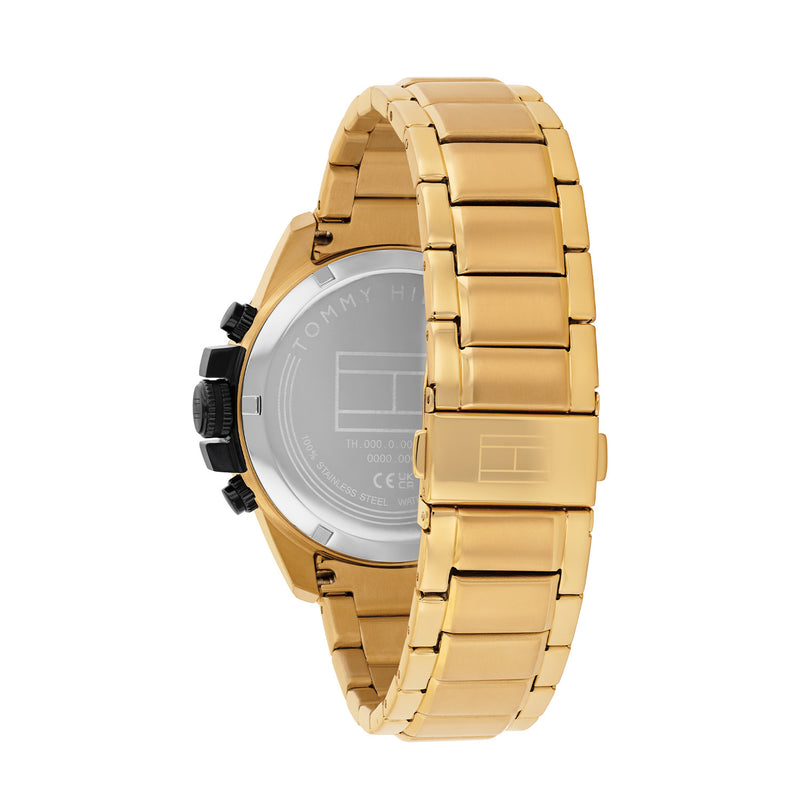Tommy Hilfiger Jameson Herrenuhr In Gold Und Schwarz TH1792199-zoom-