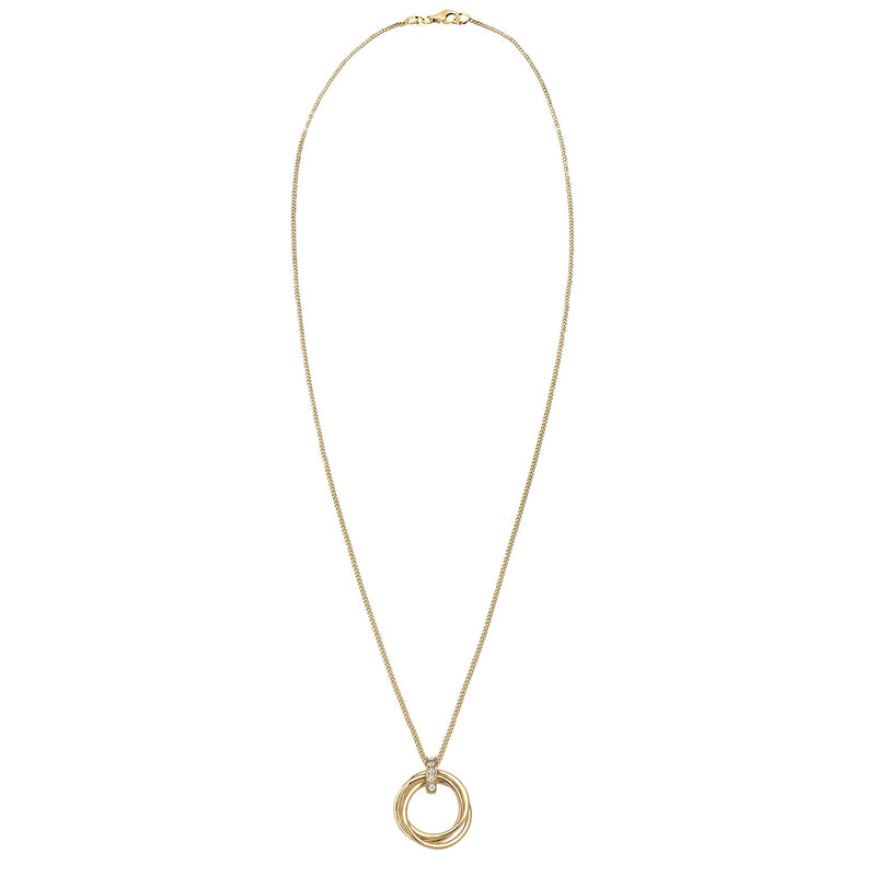 Elli 925 Sterling Silver Necklace with Diamond (0.025 ct) 2004-BF-0007641-001-zoom-