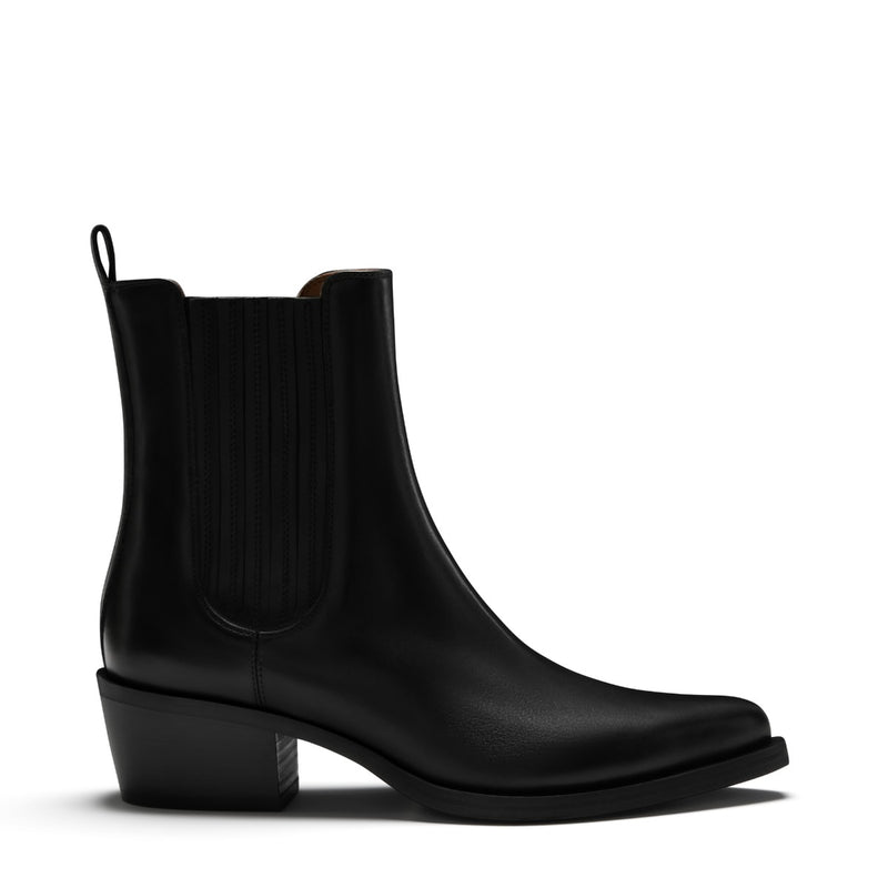 Isabel Bernard Vendôme Amandine Schwarz Kalbsleder Stiefel IB53010-001-38-zoom-