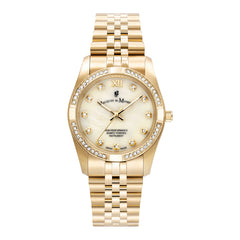 Jacques du Manoir Inspiration Prestige Gold Watch JWL02003