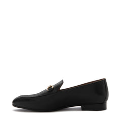 Isabel Bernard Vendôme Fleur Zwarte Leren Loafers Van Kalfsleer IB51000-01-36