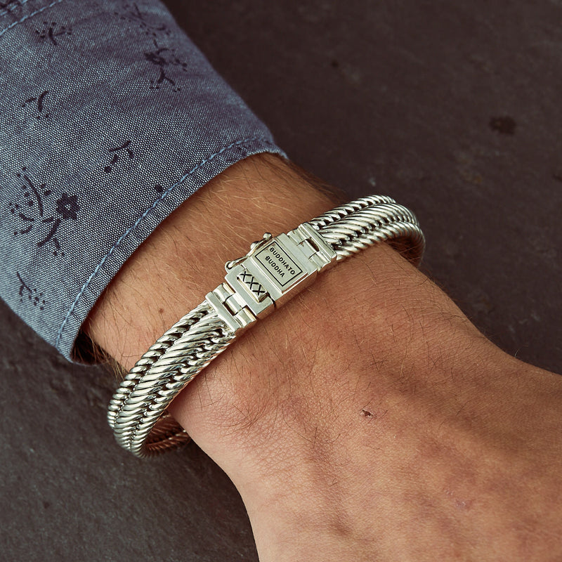 Buddha to Buddha Edwin damen Armband Silber BTBJ155-E-zoom-