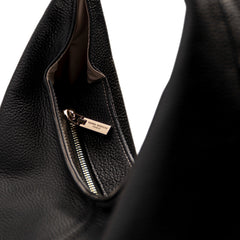 Isabel Bernard Honoré Grace black calfskin leather shoulder bag IB25093-001