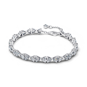 Pandora Timeless 925 Sterling Silver Bow Chain Bracelet 594262C01-18