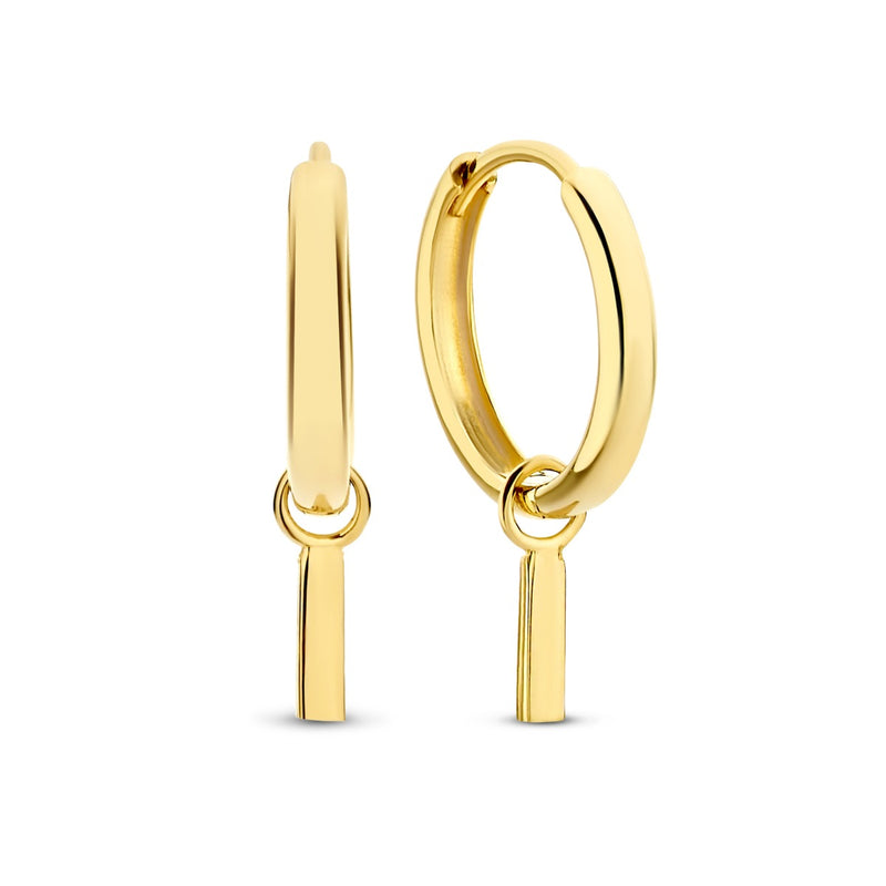 Isabel Bernard Monceau Josephine 14 Karat | Gold Reif-Ohrringe IB360152-zoom-