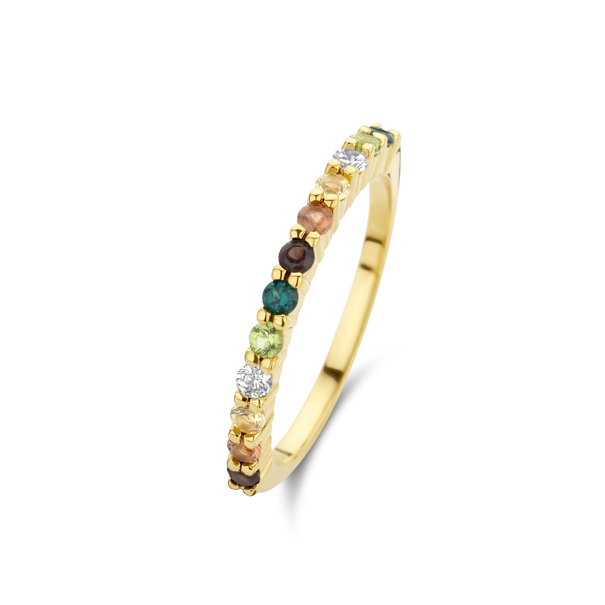 Parte Di Me Santa Maria del Fiore 925 sterling Silver gold plated Ring PDM33028-52
