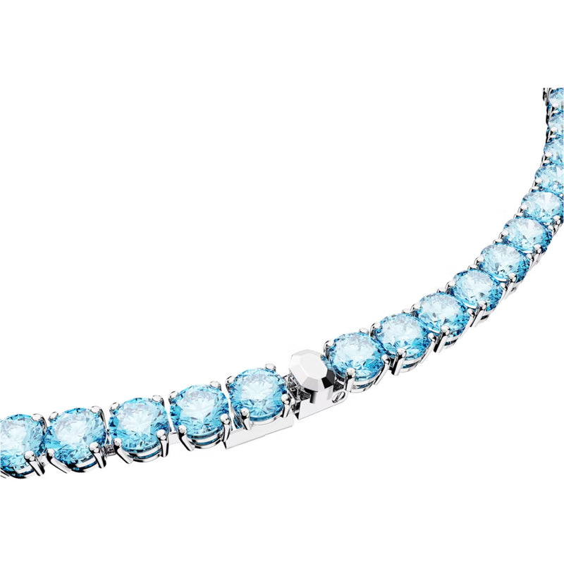 Swarovski Matrix Silberfarbene Kette 5661187-zoom-