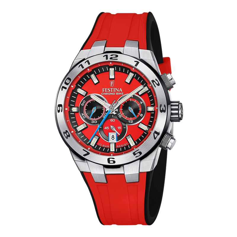 Festina Chrono Bike herren Uhr Rot F20671/5-zoom-
