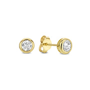 Beloro Jewels Monte Napoleone damen OhrknÃ¶pfe Gold BO360012