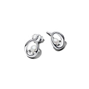 Pandora Essence Organisch Geformte Oval & Treated Freshwater Cultured Pearl Ohrstecker 293295C01