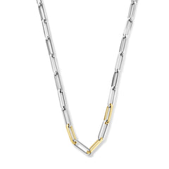 Parte Di Me 925 Sterling Zilveren met 14 Karaat Goud Bibbiena Poppi Guidi Ketting PDM32022