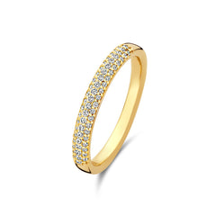 Isabel Bernard De la Paix Laure 14 Karat Gold Ring with Diamond 0.22 Carat IBD330035-58