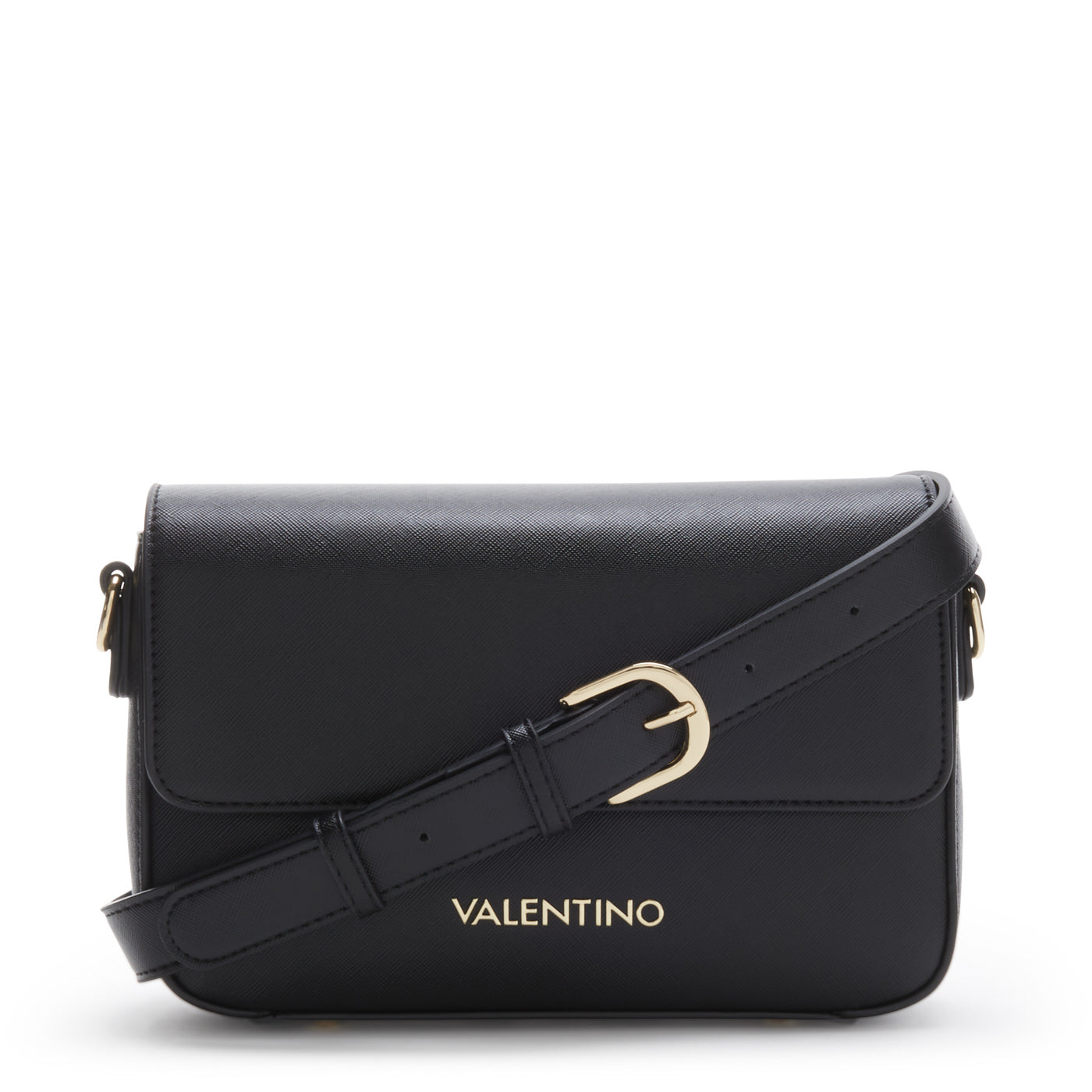 Valentino Bags Zero Black Crossbody Bag VBS7B303NERO