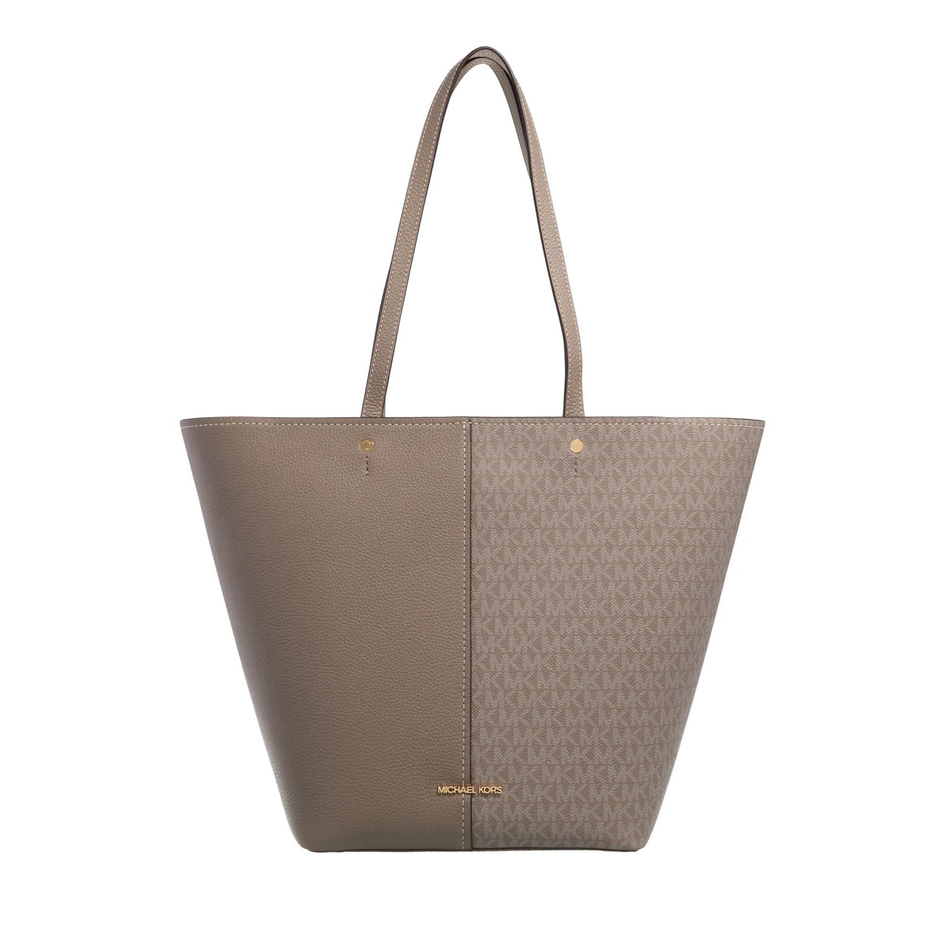 Michael Kors Flora Brown Leather Shopper 2001-A0542953