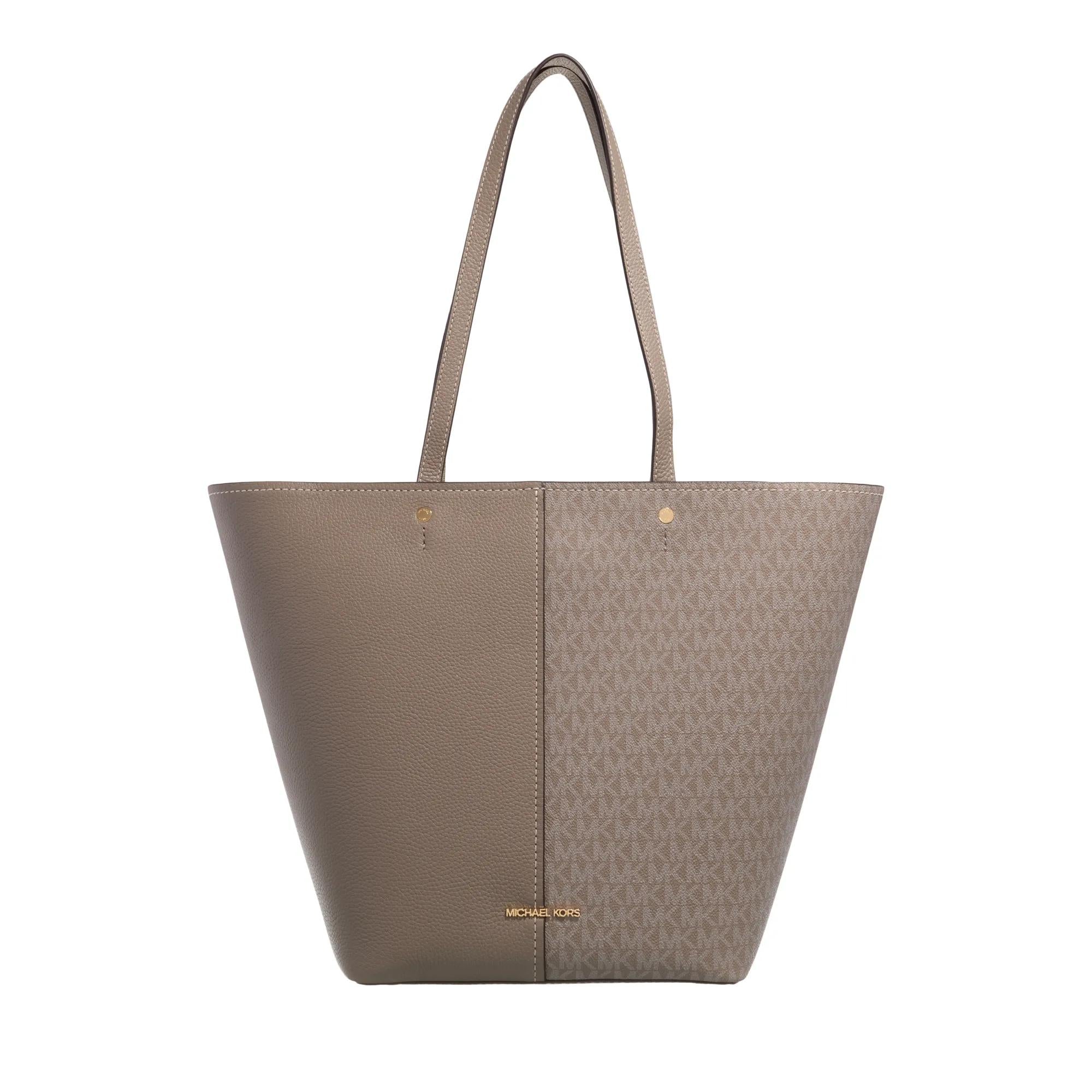 Michael Kors Flora Brown Leather Shopper 2001-A0542953