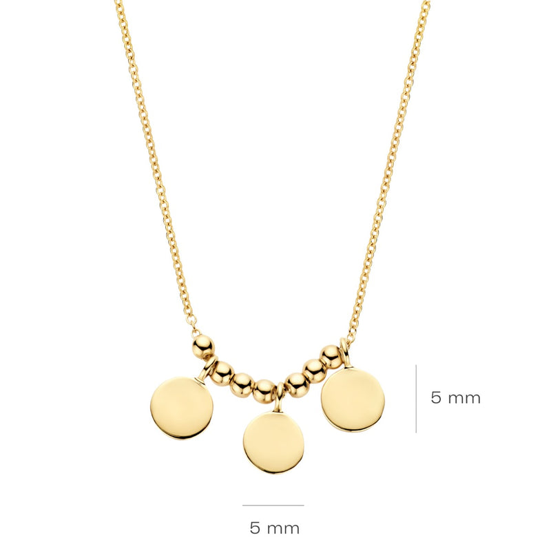 Blush 14 Karat Golden Necklace 3170YGO-zoom-
