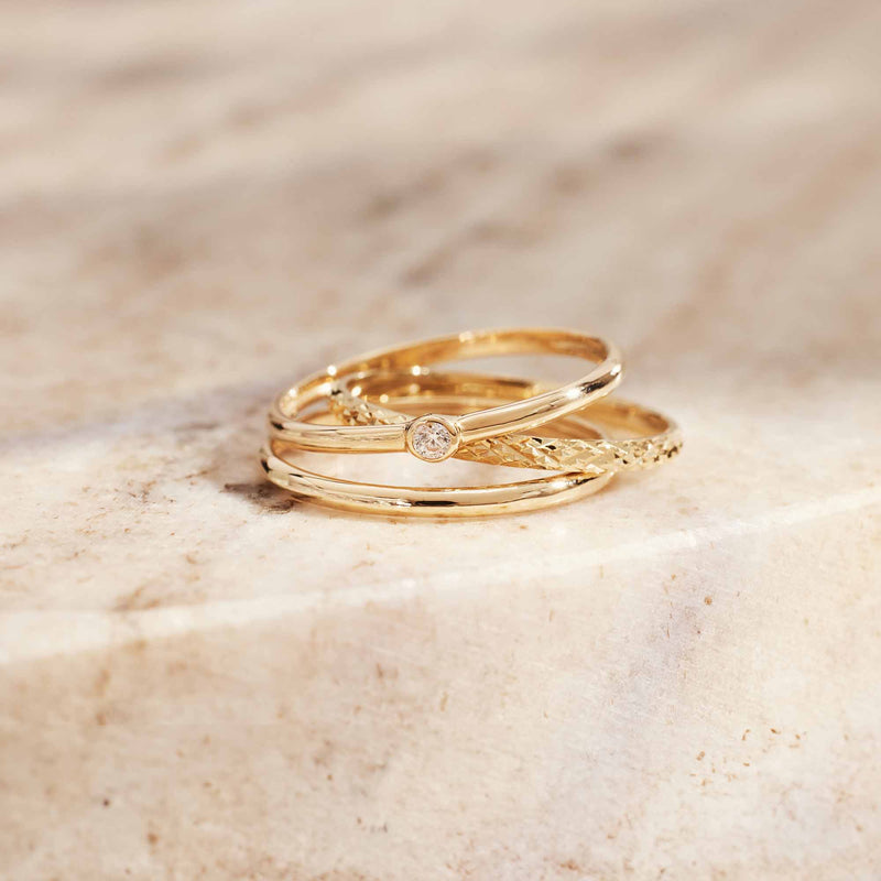 Isabel Bernard Rivoli Aélys 14 Karat | Gold Ring IB330076-52-zoom-