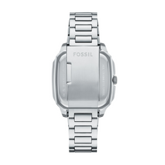 Fossil Crosby Silver and Blue Men's Watch FS6121