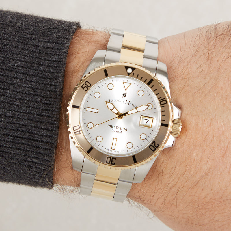 Jacques du Manoir Pro Scuba herren Uhr Mehrfarbig JWG02708-zoom-