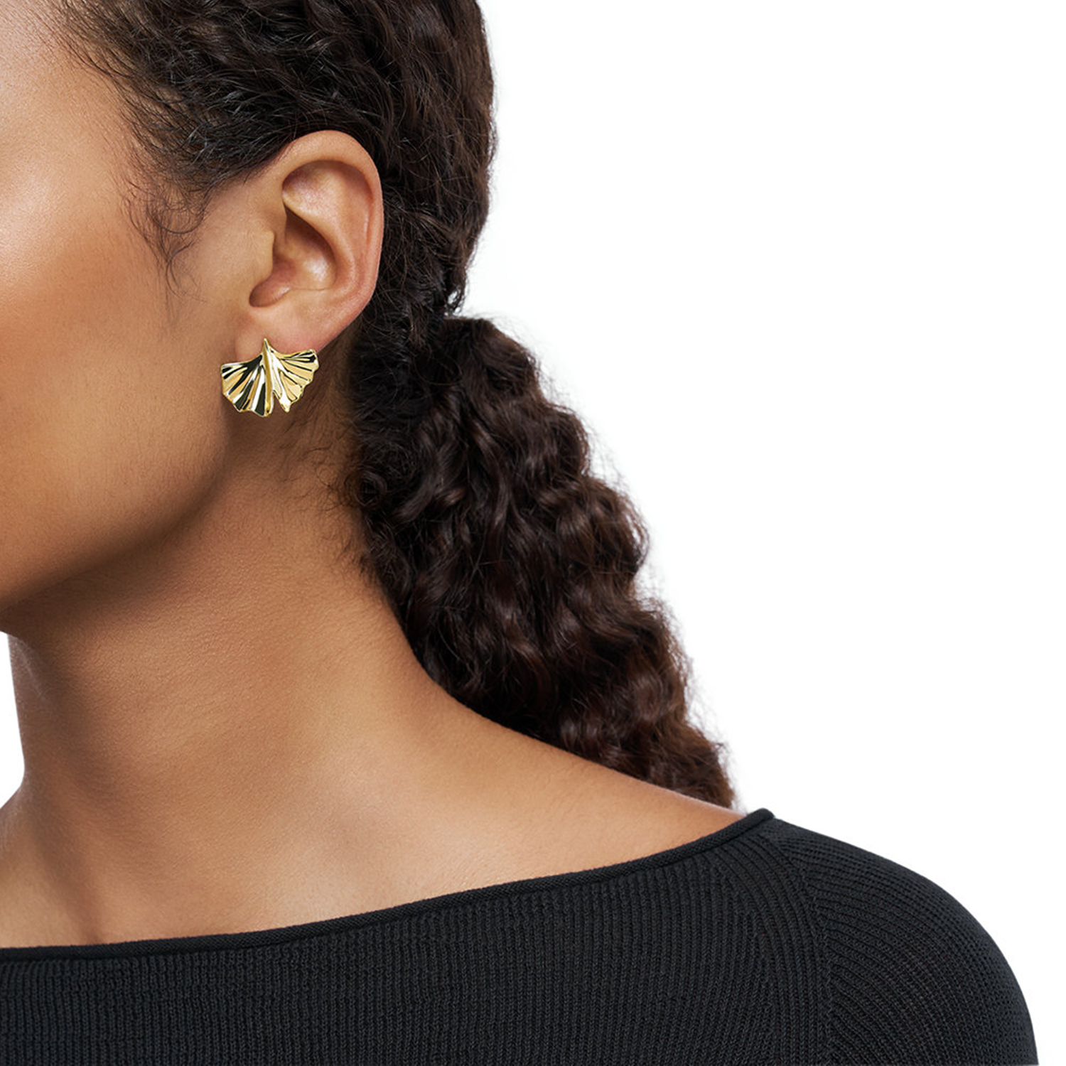 Emporio Armani Copper Gold Coloured Earrings EGS3261710