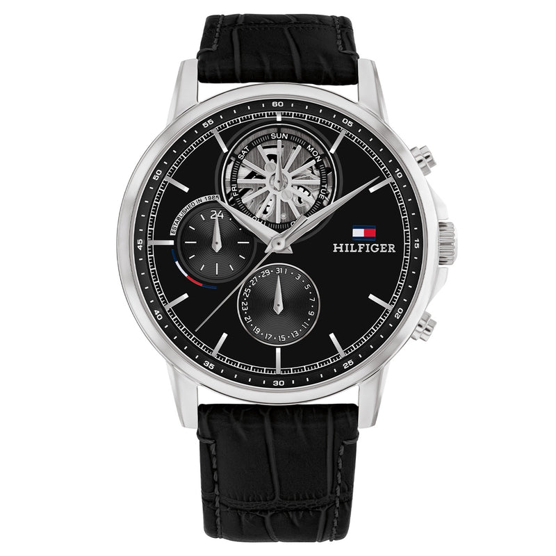 Tommy Hilfiger herren Uhr Schwarz TH1710605-zoom-