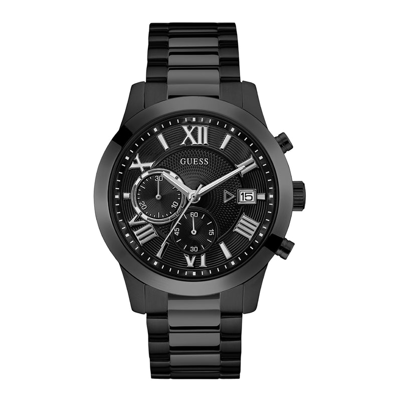 GUESS Atlas herren Uhr Schwarz W0668G5-zoom-