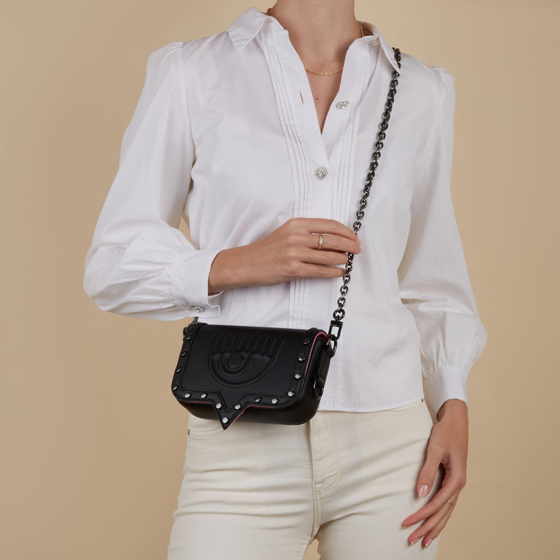 Chiara Ferragni Eyelike damen Umhängetasche Schwarz 75SB4BA2-ZS518-899-zoom-