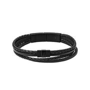 Fossil Vintage Casual herren Armband Schwarz JF03098001