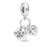 Pandora Moments damen Charm Silber 798106CZ