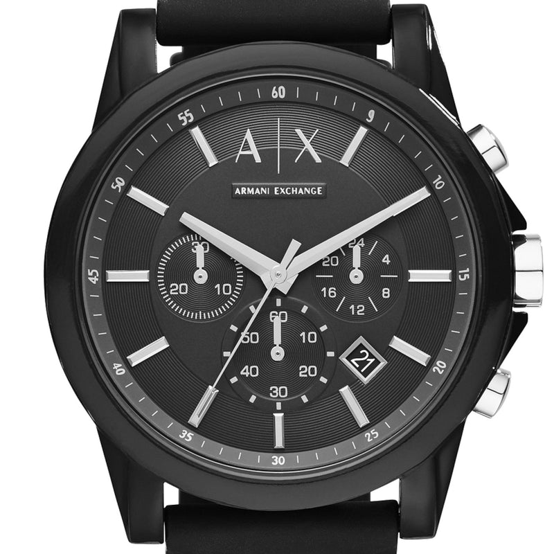 Armani Exchange Outerbanks herren Uhr Schwarz AX1326-zoom-