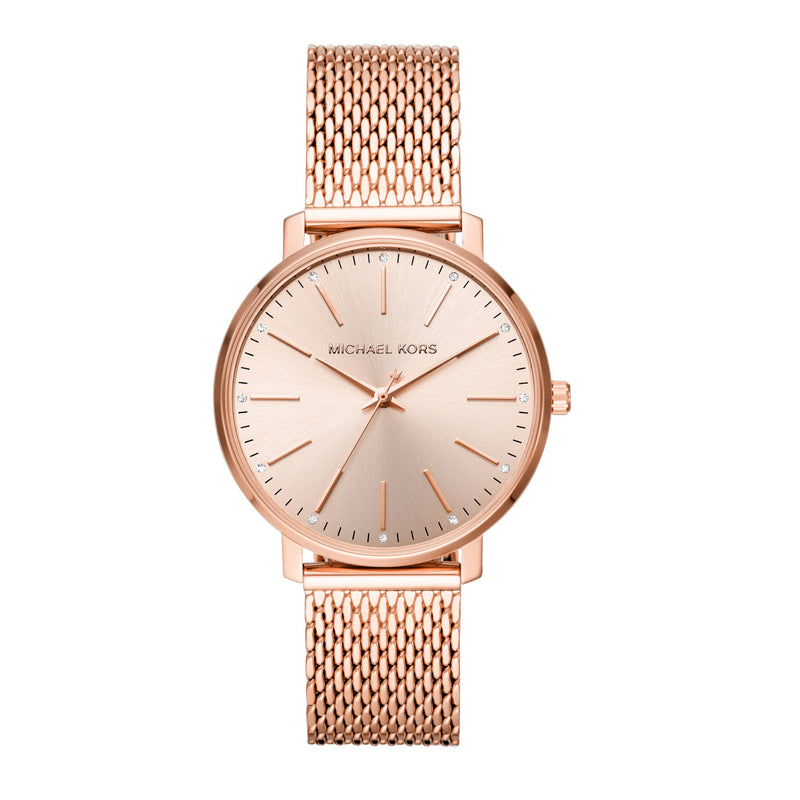 Michael Kors Pyper damen Uhr Roségold MK4340-zoom-