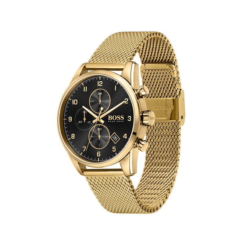 Hugo Boss BOSS SKYMASTER Zwart Heren Horloge 2002-HB1513838-zoom-