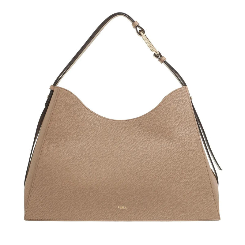 Furla Nuvola Brown Leather Hobo bag 2001-A0629247-zoom-